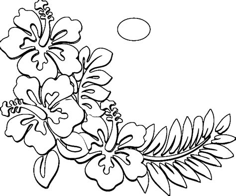 hawaii coloring pages free printables|hawaiian print paper printable.